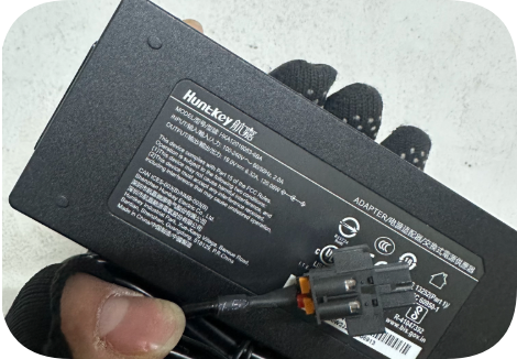 *Brand NEW*Huntkey 19V 6.32A 120W AC DC Power Adapter HKA12019063-60A 4-Pin Plug Replace